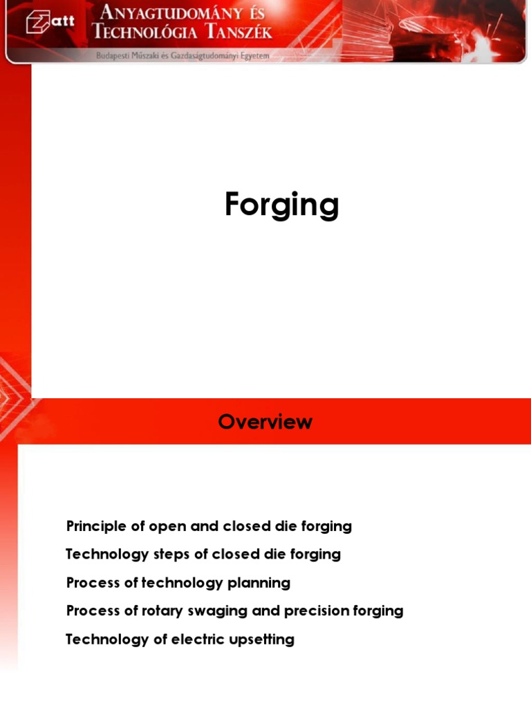 10 Forging PDF | PDF | Forging | Heat Treating