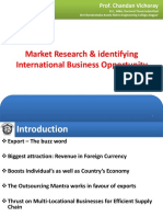 Market Research International Business Opportunity