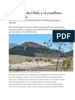 Las Paltas de Chile y El Conflicto Por El Agua