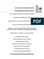 ANALISIS DEL PROCESO DE DESTILACION CRIOGENICA PARA LA OBTENCIÓN DE GASES INDUSTRIALES.pdf