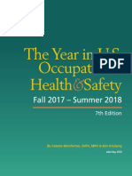 Year in US Occupational Health and Safety Fall 2017-Summer 2018