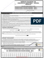 PROVA ANVISA 401 402 e 403 Conhec Basicos Prova b