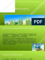 ENERGÍAS RENOVABLES