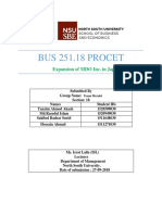 Bus 251 Final Project Team Meraki