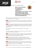 Stephanes Junior Jr Lei de Criação Da Campanha de Controle Populacional de Cães e Gatos Lo 11472_2005