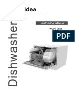 Midea WQP6 3604 AU Benchtop Dishwasher User Manual