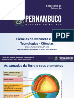 As Camadas Da Terra e Seus Elementos