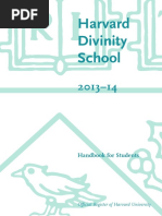 Hds Student Handbook 2013-14