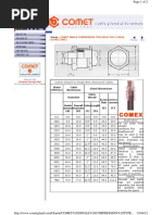 Glands: Comet Single Compression Type Heavy Duty Cable Gland (Sibg)