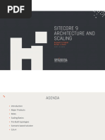 Introduction To Sitecore 9 Architecture and Scaling v2