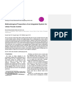 Methodological Proposition of an Integrated System for Urban Floods Control