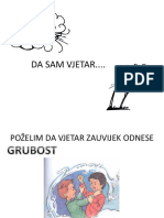 Zelim Da Vjetar