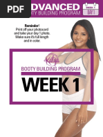 Booty Building Week 1 Advanced