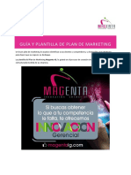 Guia y Plantilla de Plan de Marketing