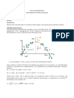 Guia de Ejercicios Resueltos Movimiento de Proyectiles