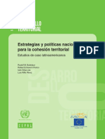 Estrategias y Políticas Cohesion Territorial PDF