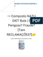 Natu Diet Efeito Colateral - É Perigoso? É Confiável? (Tem RECLAMAÇÕES?) ?