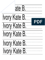 Ivory Kate B. Ivory Kate B. Ivory Kate B. Ivory Kate B. Ivory Kate B. Ivory Kate B