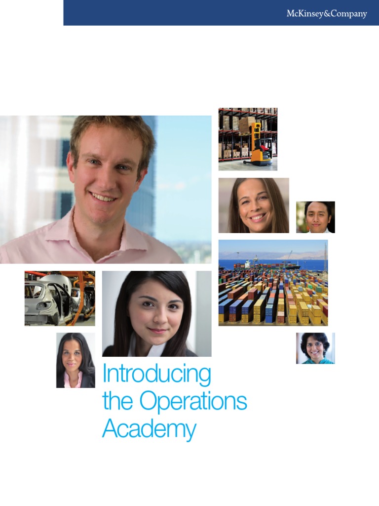 Sample Operations Academy Brochure (3414) | PDF | Mc Kinsey & Company ...