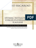 David Ricardo - Siyasal İktisadın Ve Vergilendirmenin İlkeleri