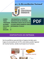 Dispositivos de Entrada - Yuliana Irene Barboza