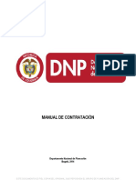 Manual de Contratacion Del DNP 2014
