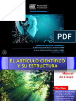 Estructura Del Articulo Científico PDF