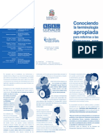 Brochure Terminologiìa