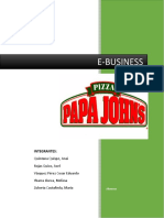 E-Business Papa Johns