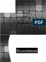 Recruitment Selection & Induction