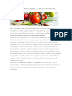 alimentos tipos 