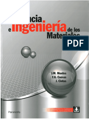 335496387 Ciencia E Ingeneria De Los Materiales Paraninfo