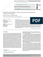 Suppression of Geomagnetic Induced Current Using Controlled Ground Resistance of Transformer