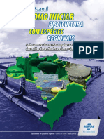 8 - MANUAL - SEBRAE - Como Iniciar Piscicultura Com Éspécies Regionais PDF