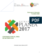 Planea2017 Guia Docente Matematicas