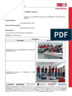 Curso de Primeros Auxilios