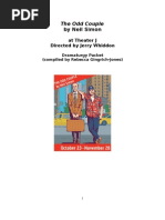 Download Odd Couple Dramaturgy Packet by Theater J SN38771128 doc pdf