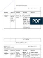 PLANIFICACIÓN Clase A Clase - Lenguaje