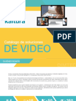 Soluciones de Video Kaltura PDF