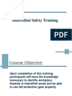 Interstitial Safety Training