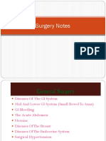 Surgery Notes