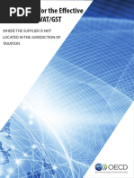 Mechanisms for the Effective Collection of VAT GST