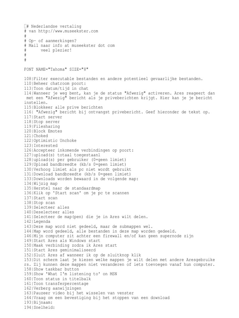 Dutch | PDF