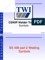 CSWIP Welder Training: Symbols