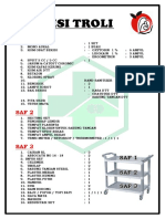 Isi Troli Medis Lengkap