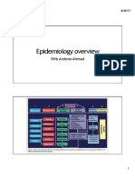 Epidemiology Overview 2018