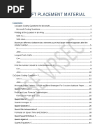 Microsoft Placement Material PDF