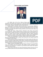Teks Cerita Sejarah Bacharuddin Jusuf Habibie