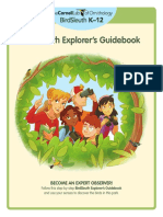 BirdSleuth Explorer Guidebook Teachers and Families 1