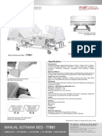 Manual Bed Patient 77001 (Brochure) PDF